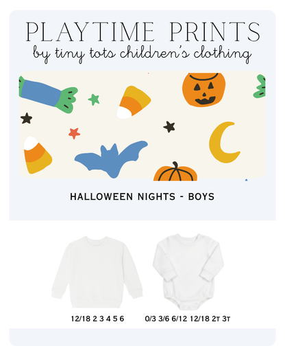 Halloween Nights (boys) - Playtime Prints 4