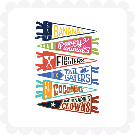 Ballpark Party Banners
