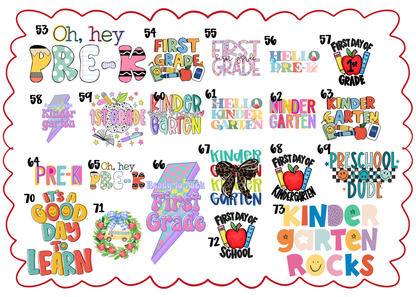 Giggles & Glue Sticks - Back To School Collection