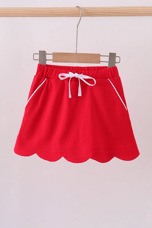 Lyla  Skort - Red