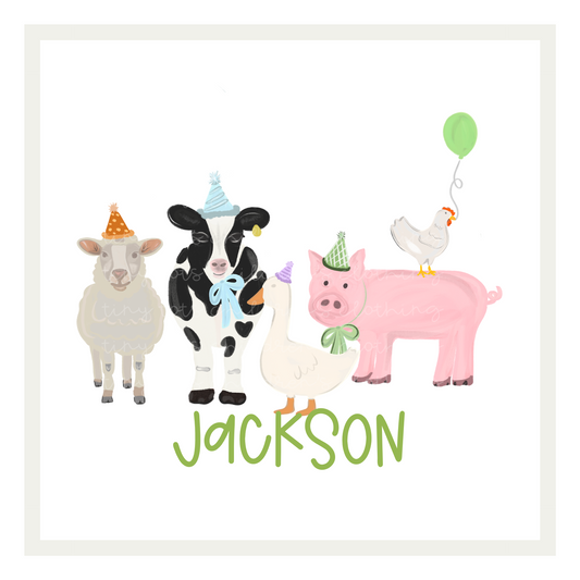 Farm Birthday Party Collection