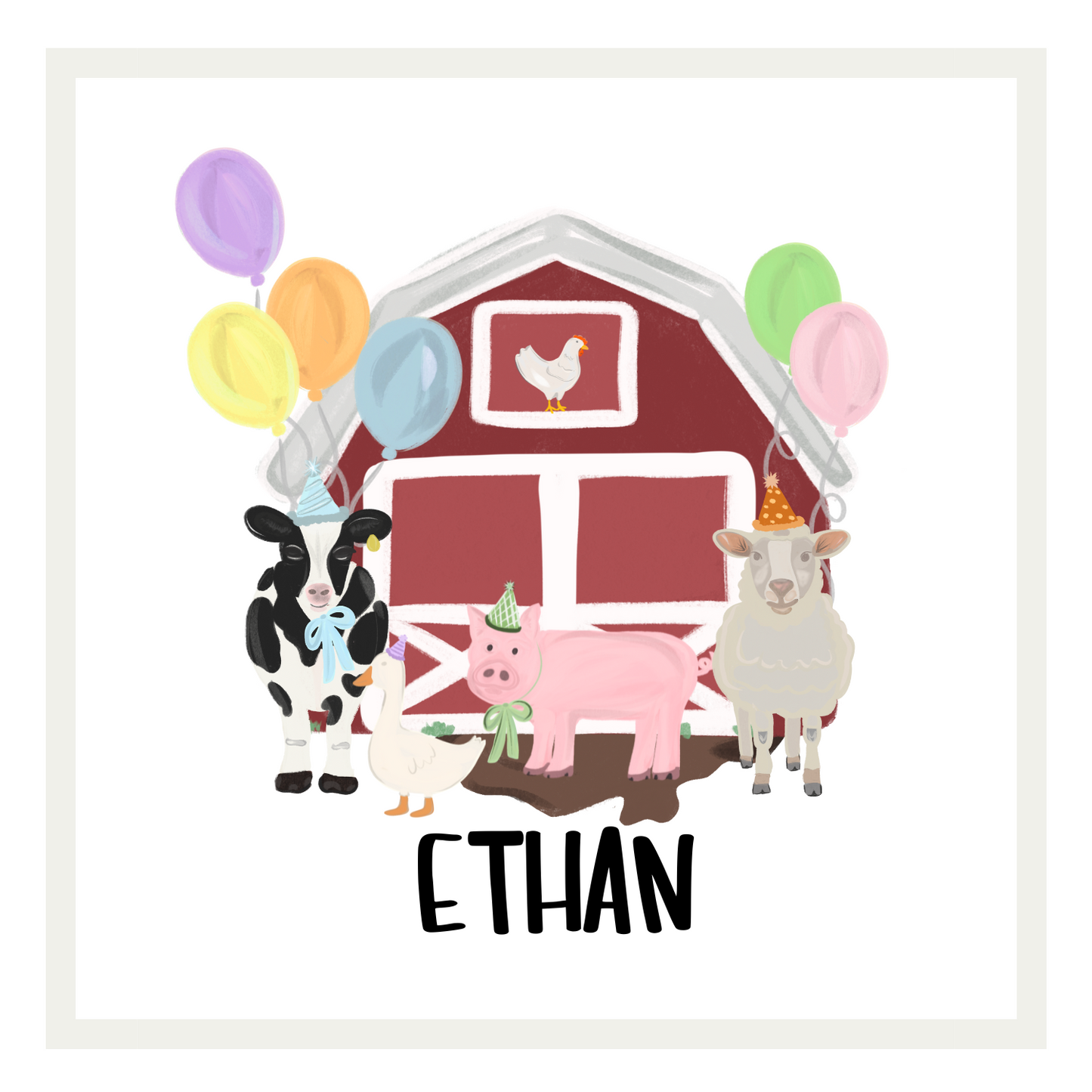 Farm Birthday Party Collection