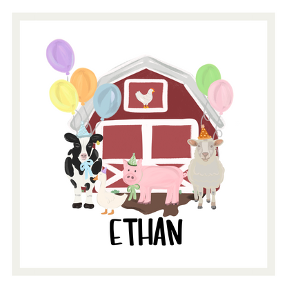 Farm Birthday Party Collection