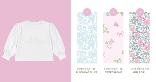 Long Sleeve Bubble Sleeve Top