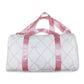Pink Bow Nylon Duffel Bag