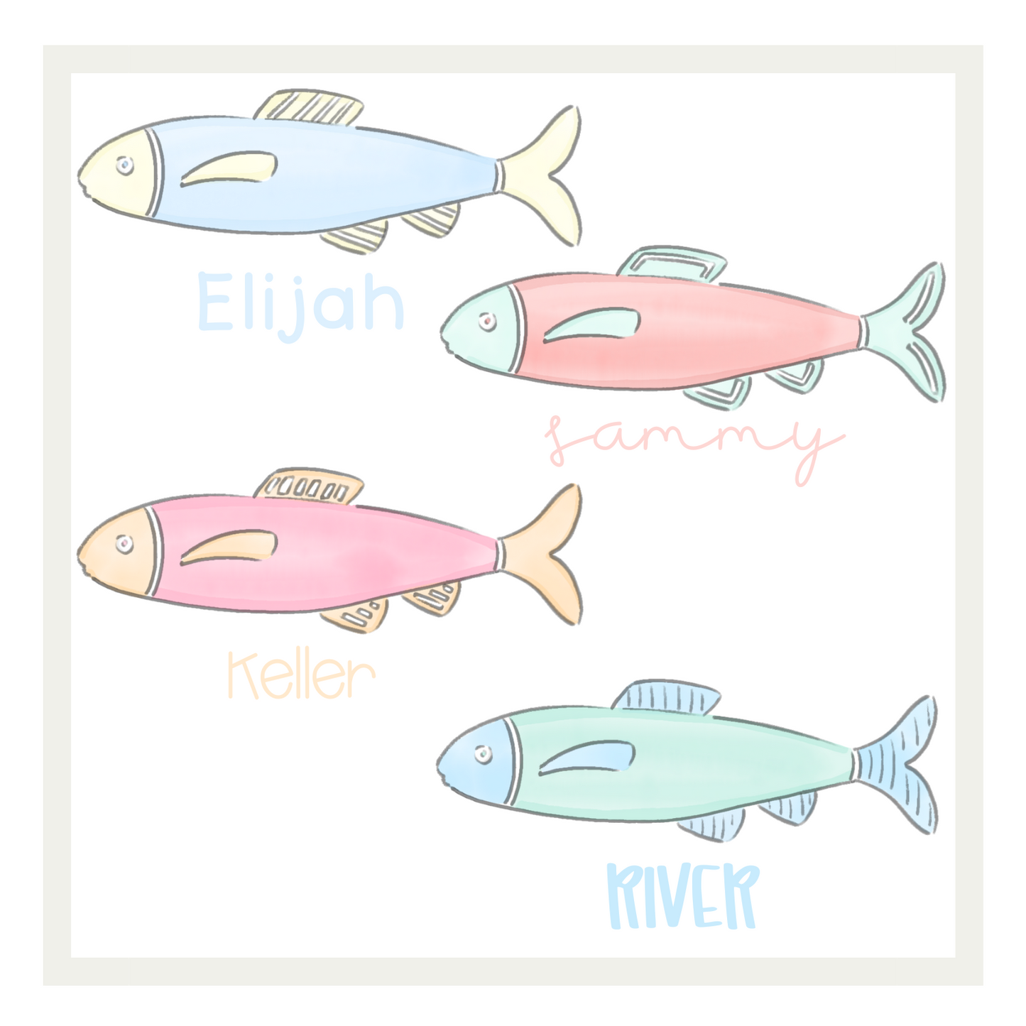 Pastel Fishies