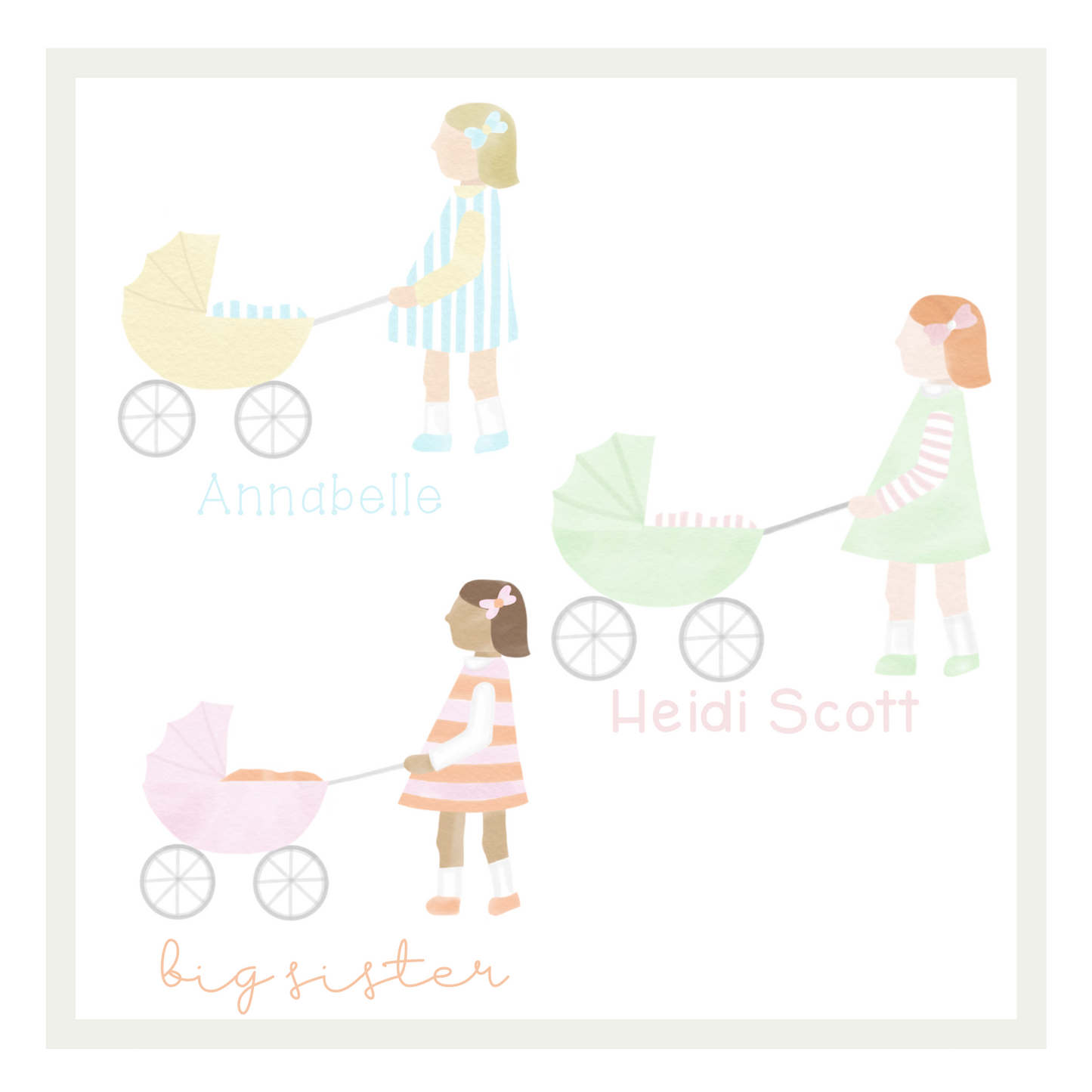 Girls On A Stroll