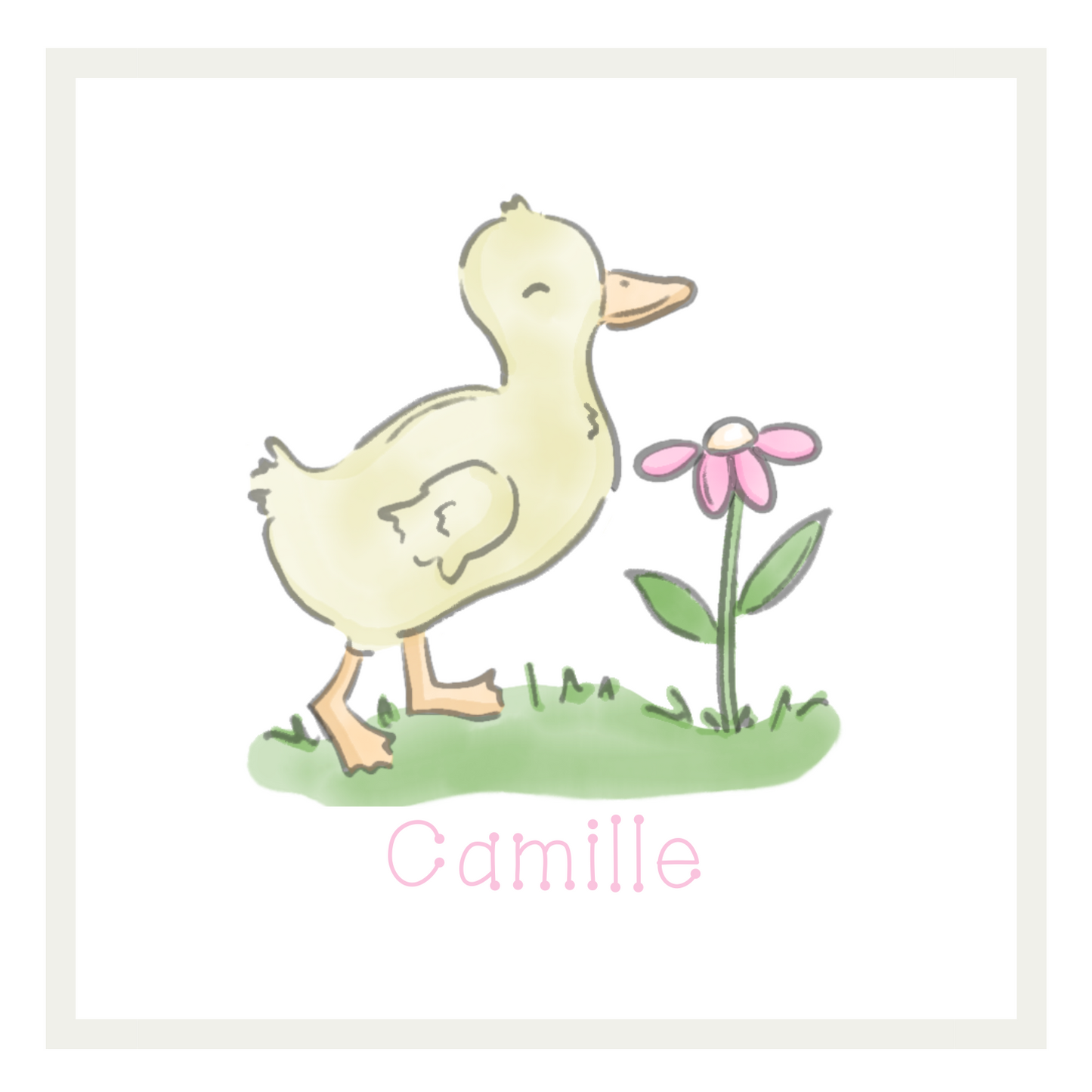 Springtime Duck