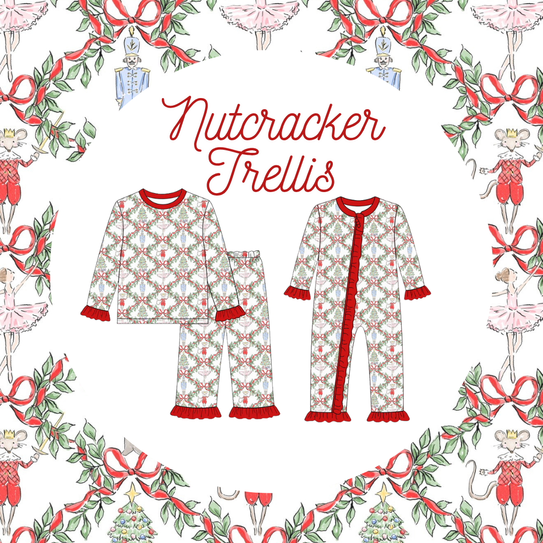 Christmas Pajamas: Nutcracker Trelllis