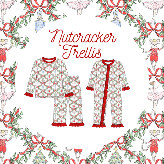 Christmas Pajamas: Nutcracker Trelllis