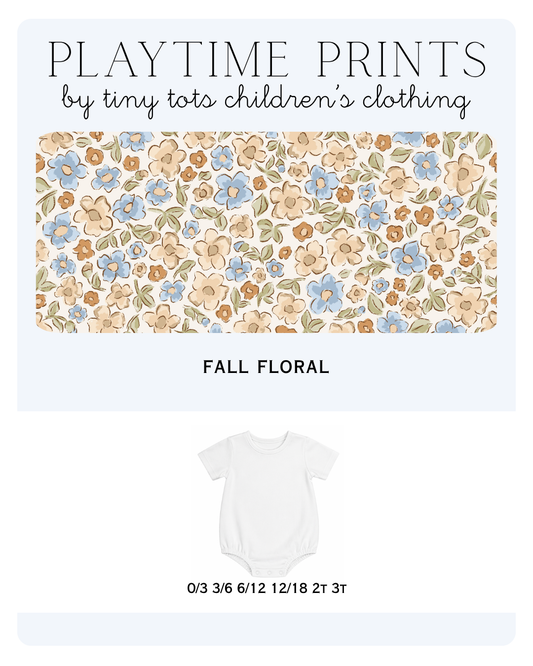 Fall Floral - Playtime Prints 4