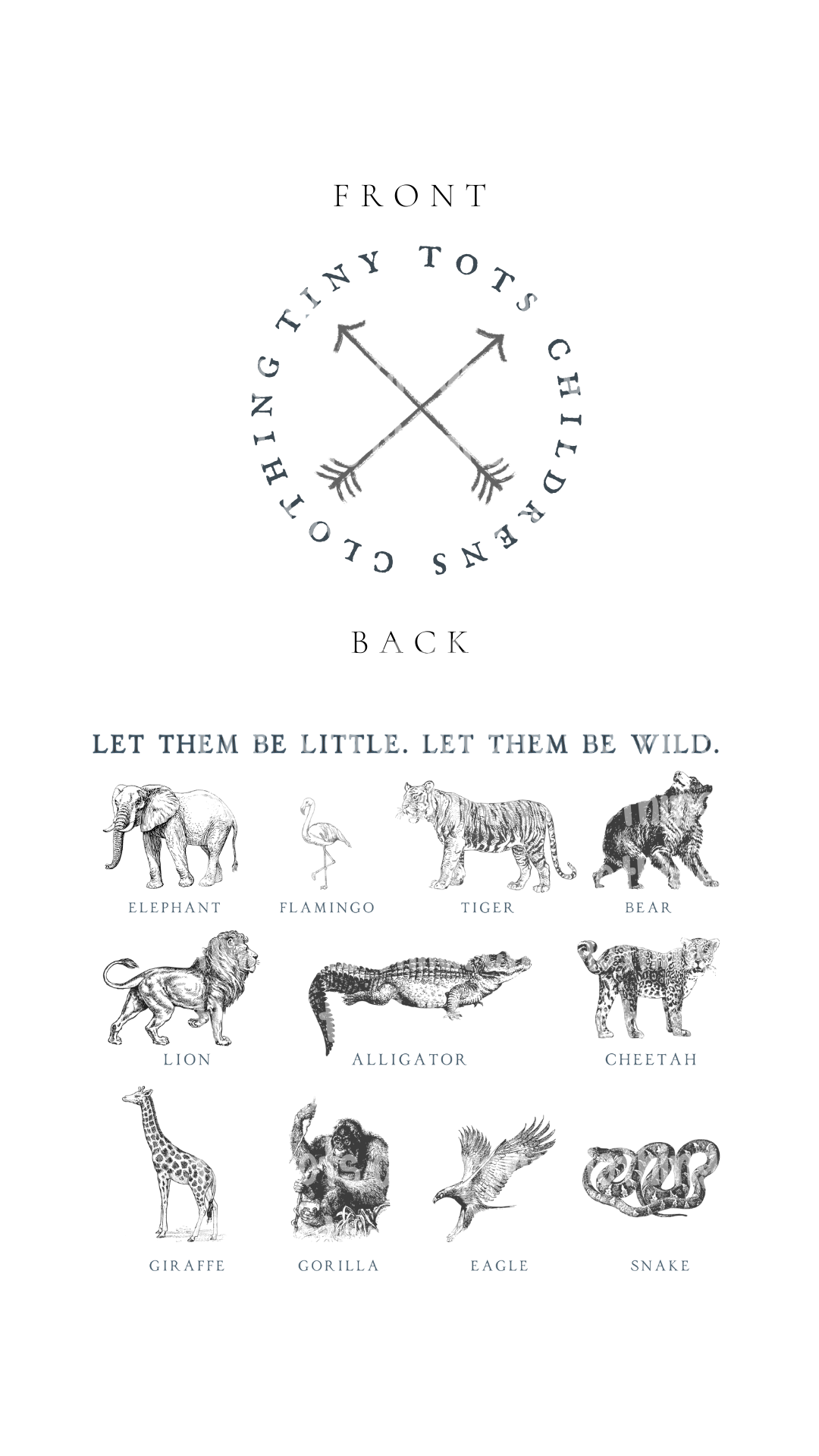 WILD ONES - 2 Side Designs