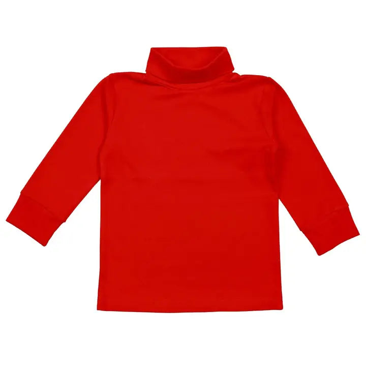 Pima Turtleneck - Red