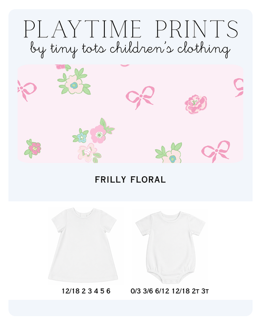 Frilly Floral - Playtime Prints 4