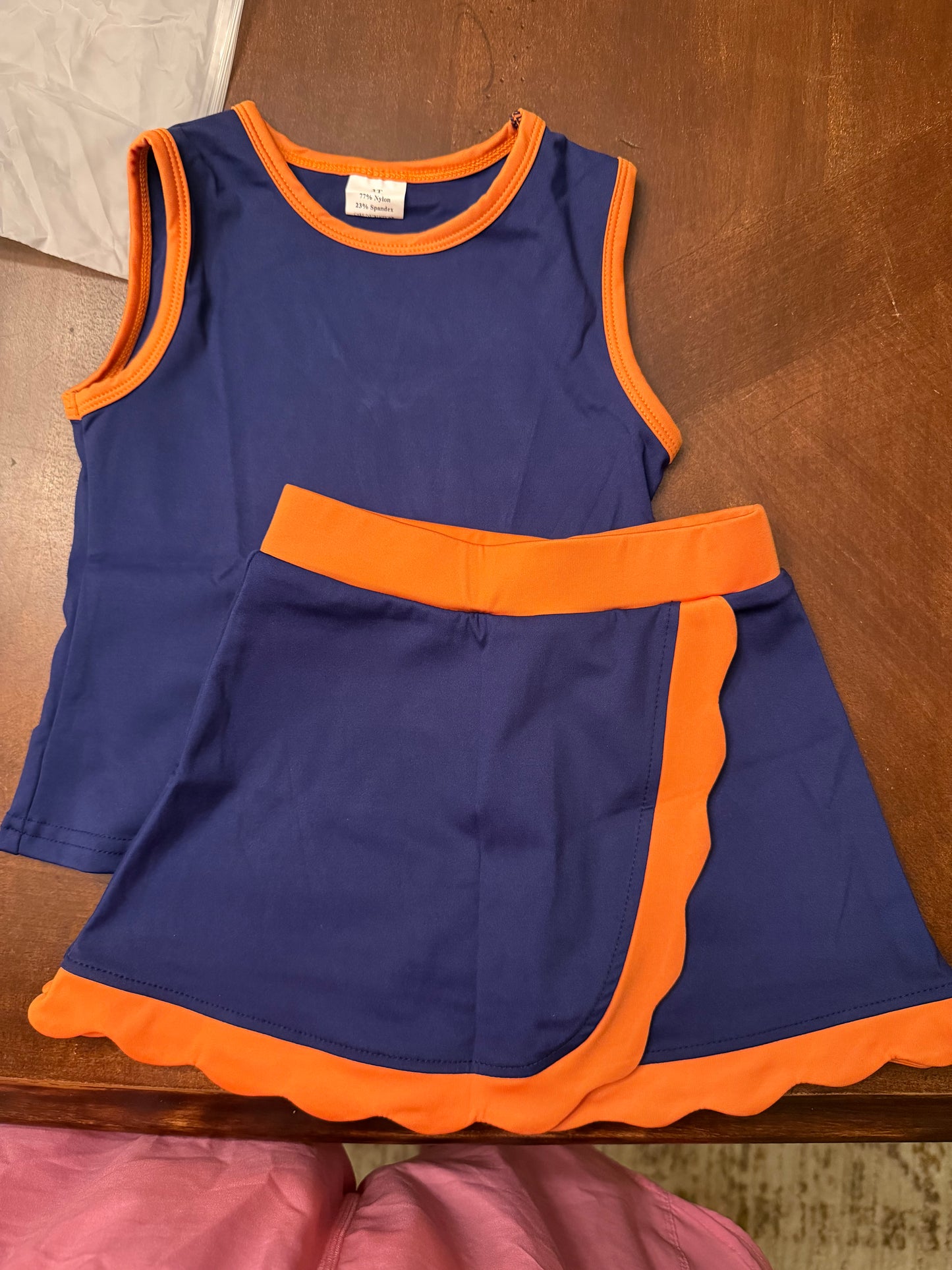2 Piece Contrast Athletic Set - All Colors