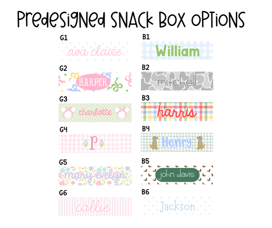 Snap Lid Snack Cup