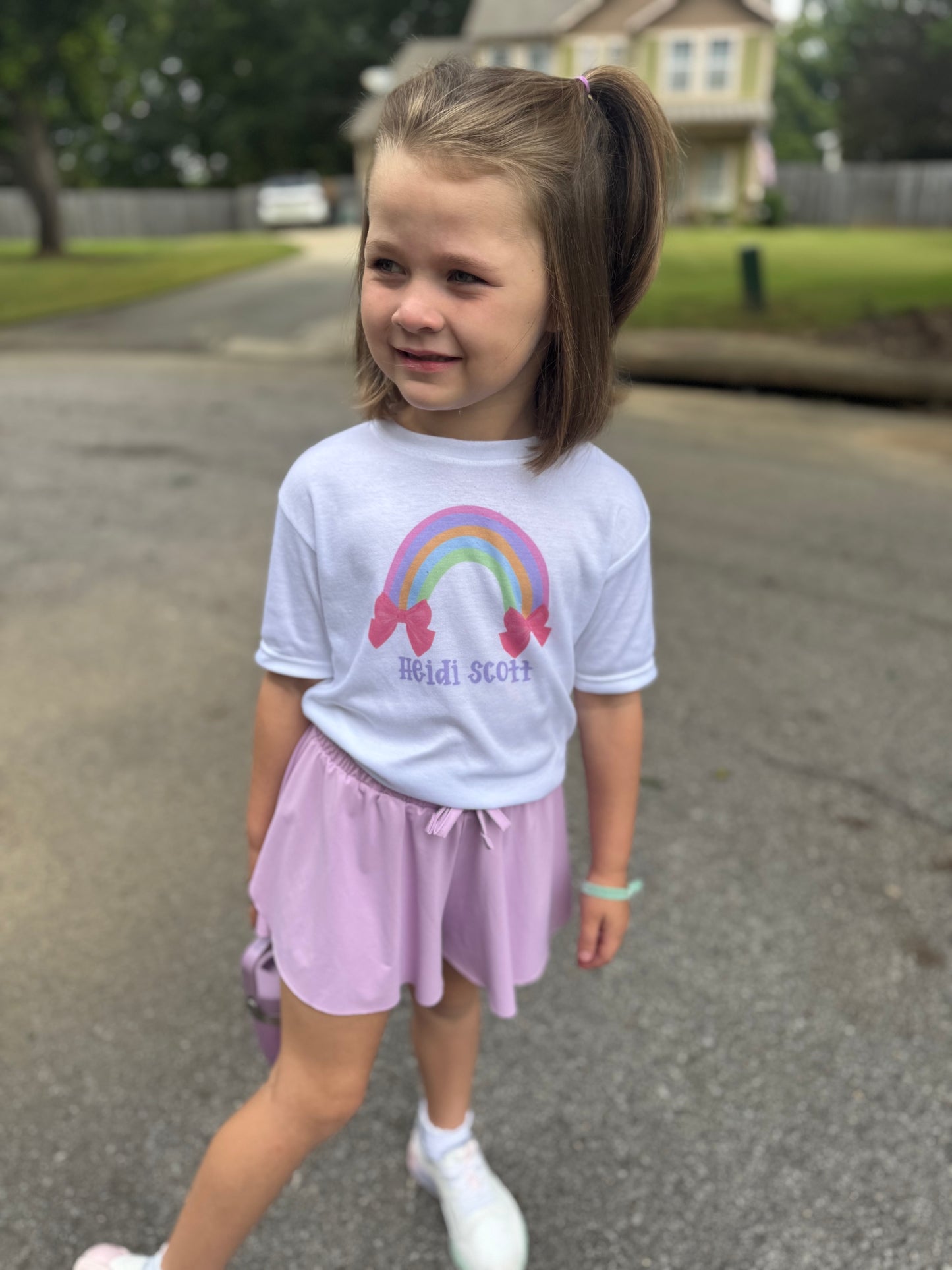 Rainbow Bow Cutie