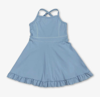 Light Blue Strappy Active Dress