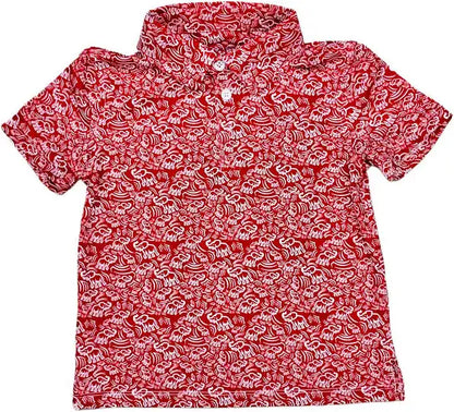 Crimson & White Elephant Polo