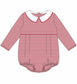 Boys Knit Stripe Long Sleeve Peter Pan Collar Bubbles - EXTRAS all colors