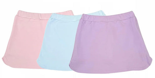 Knit Solid Skort