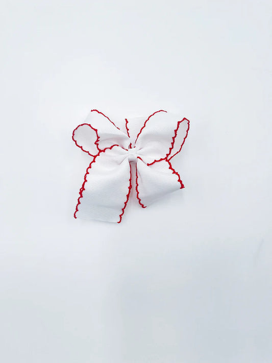 Grosgrain Moonstitch Bows
