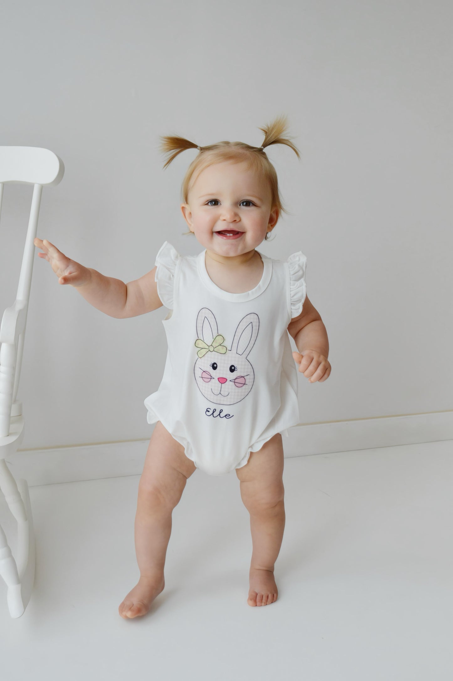 Sleeveless Ruffle Bubble
