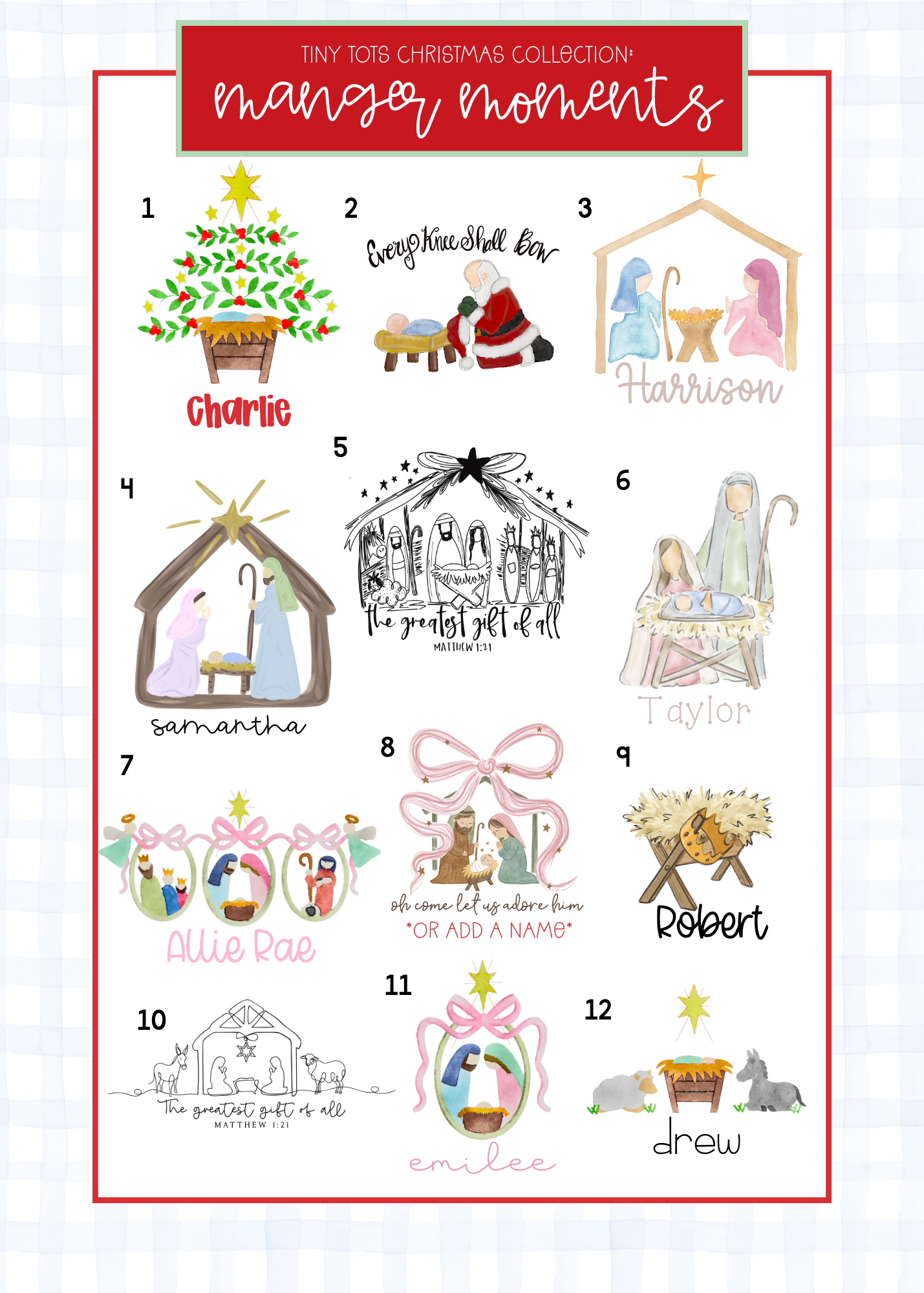 TTCC Christmas: Manger Moments