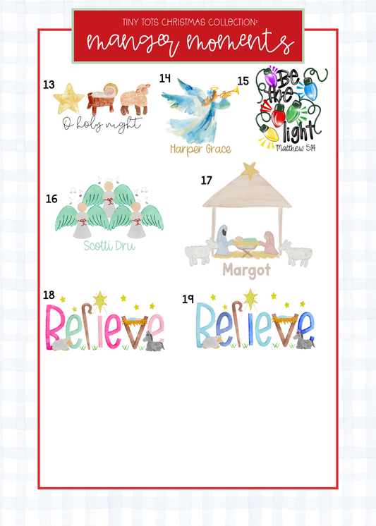 TTCC Christmas: Manger Moments