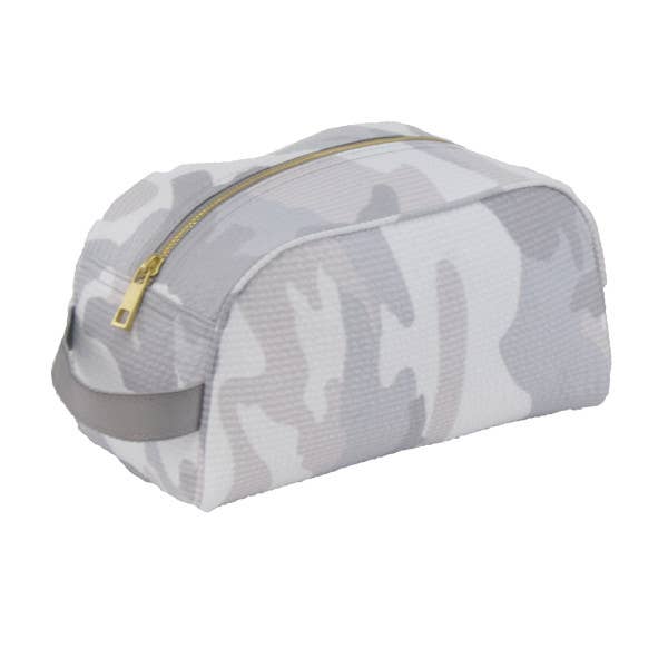 Snow Camo Seersucker Traveler | Mint