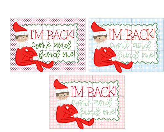 TTCC Christmas: "IM BACK" Puzzles