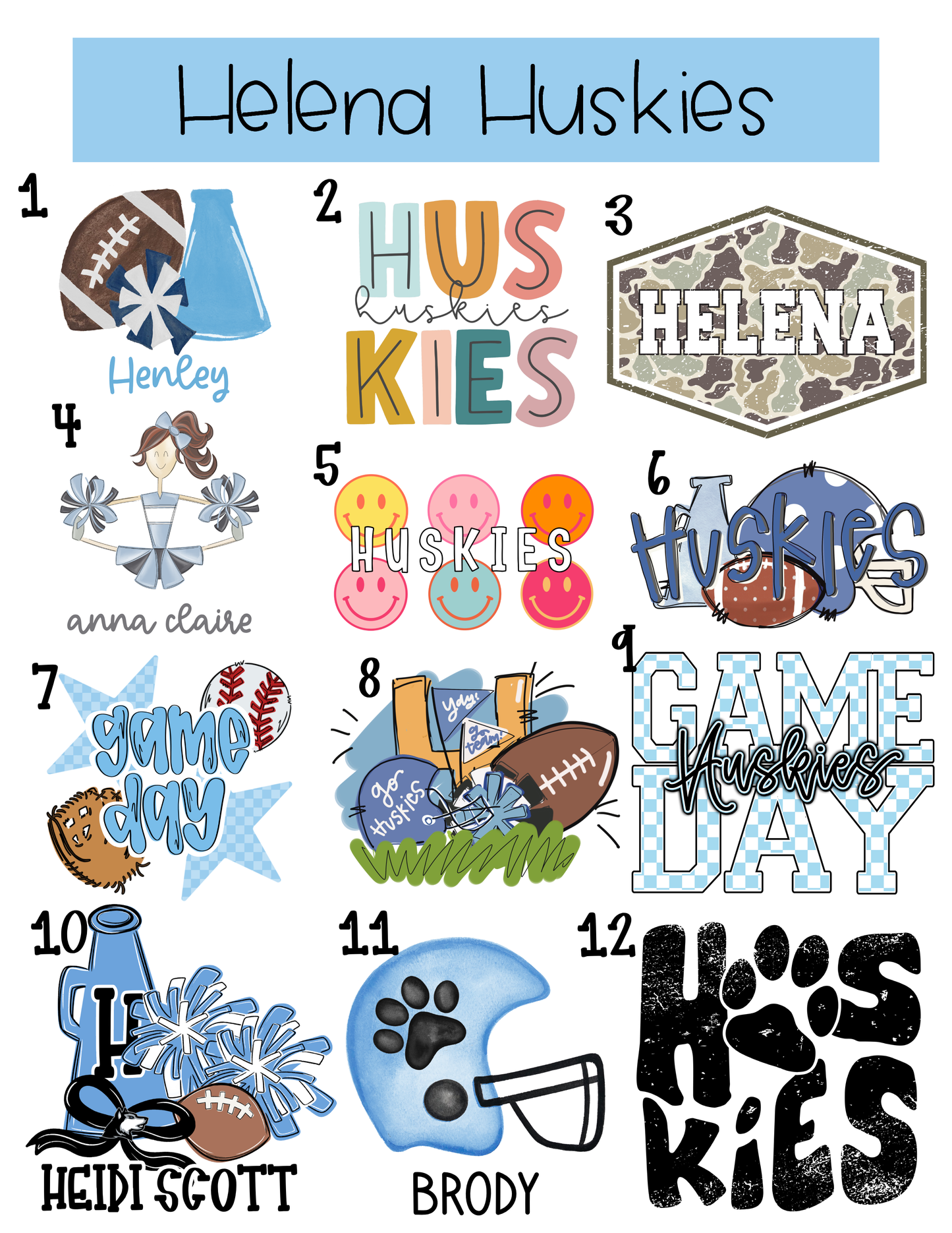 Helena, Alabama Spirit Pack