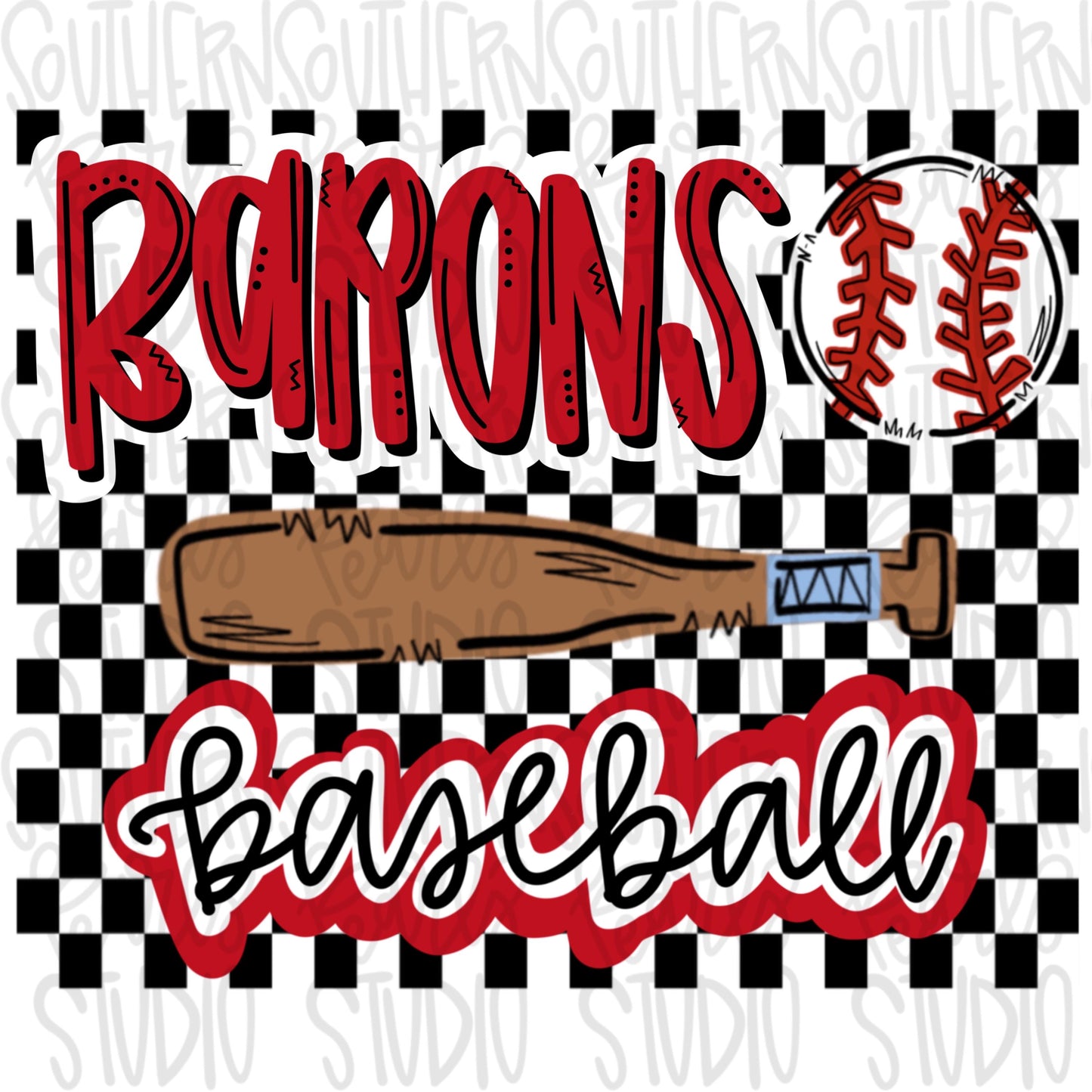 TTCC Baseball Doodles