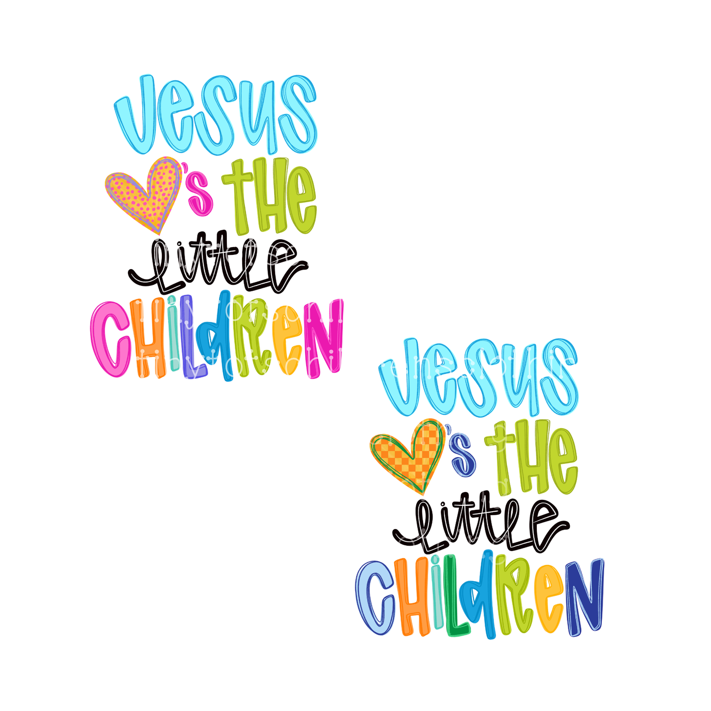 Jesus <3 the little children