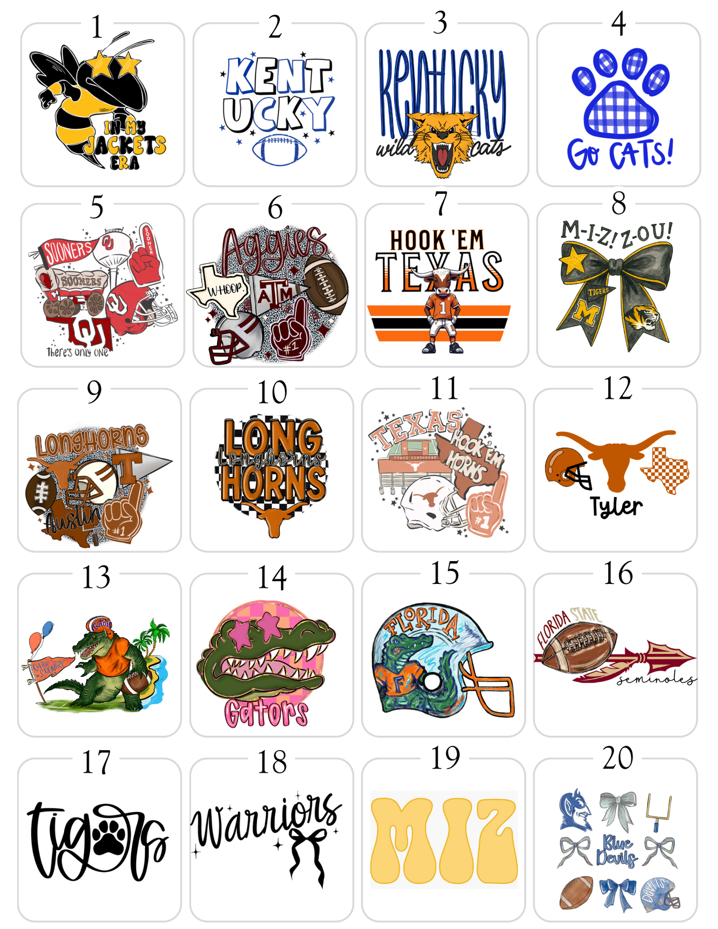 Other/Misc Teams - Football