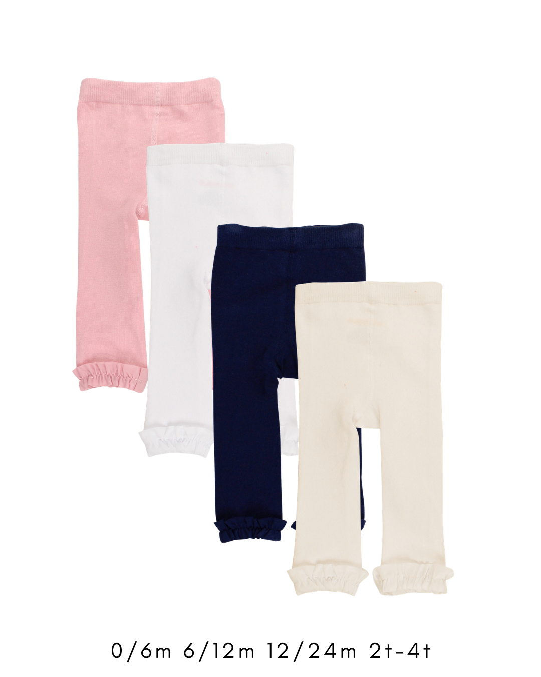 Girls Footless Ruffle Tights
