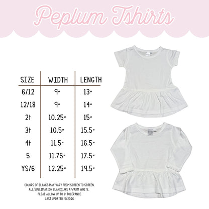 Peplum Tshirts