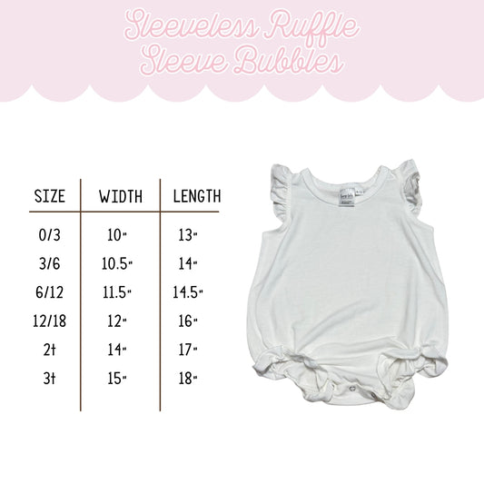 Sleeveless Ruffle Bubble