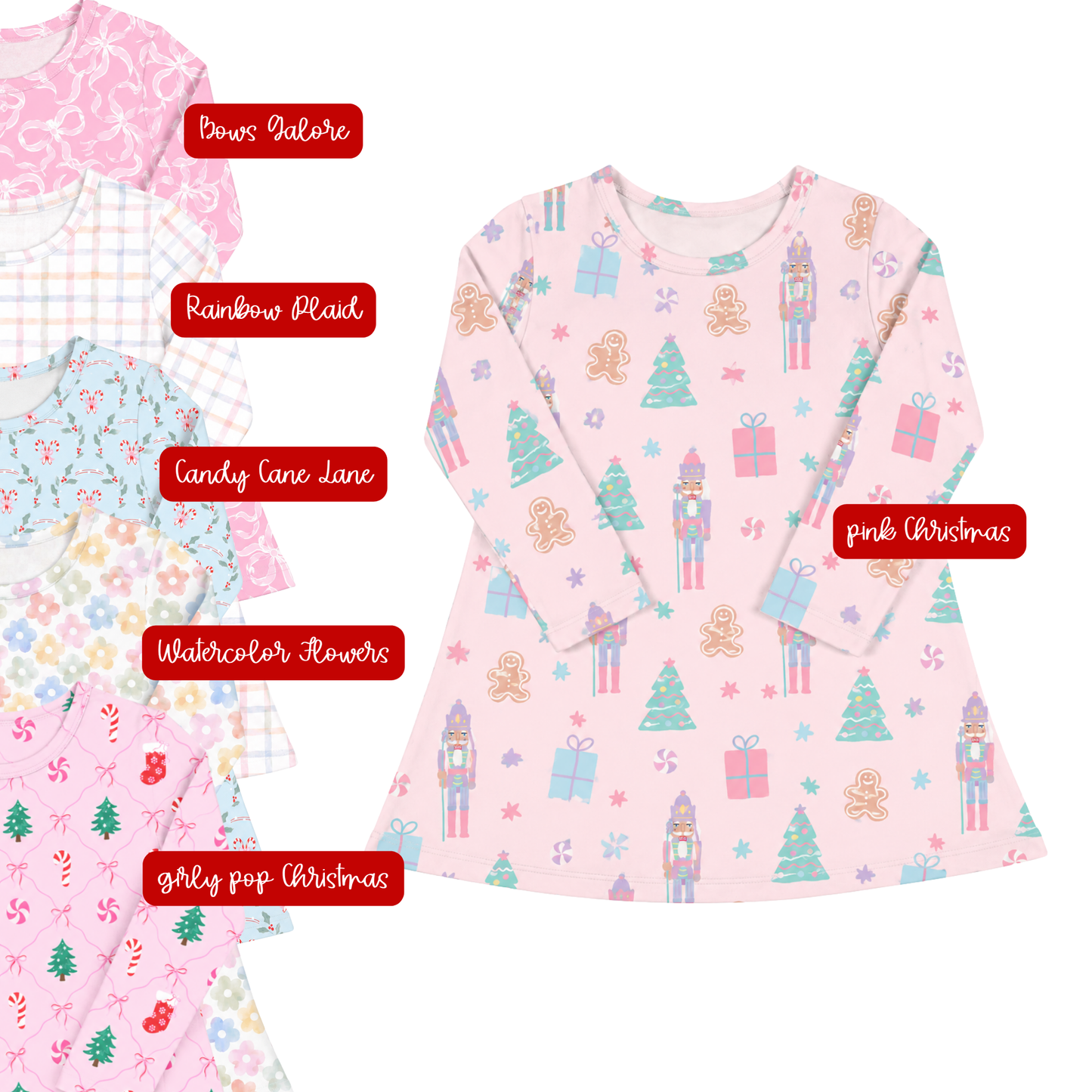 PTP6: Long Sleeve Dresses