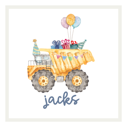 Dumptruck Birthday