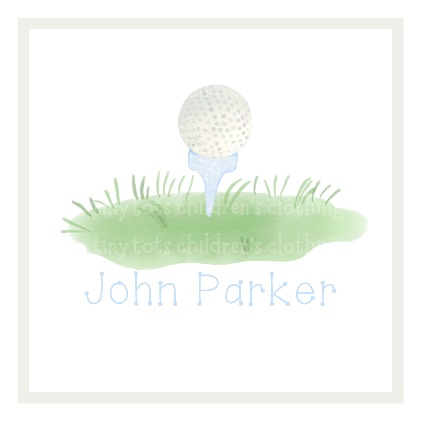 18th Hole (pink or blue)
